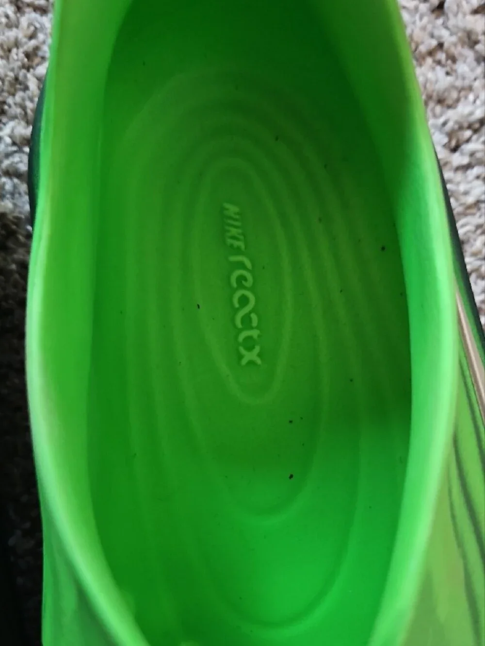 Nike Kids Bright Green Slip-On Water Clog